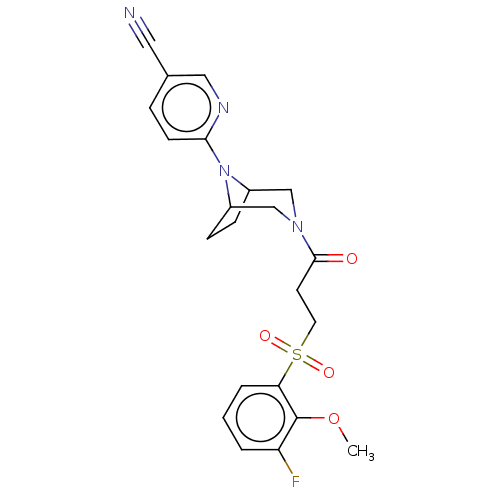 Chemical structure of BindingDB Monomer ID 616907