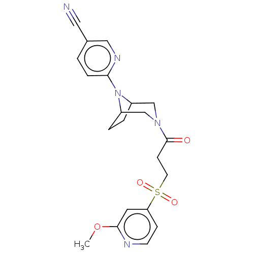 Chemical structure of BindingDB Monomer ID 616908