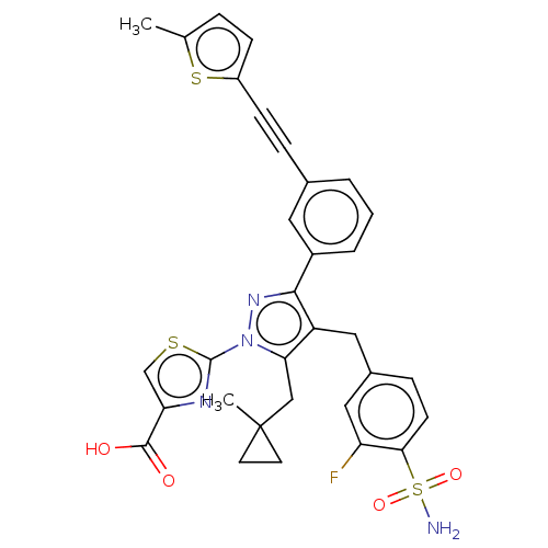 Chemical structure of BindingDB Monomer ID 616910