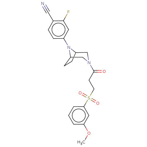 Chemical structure of BindingDB Monomer ID 616915
