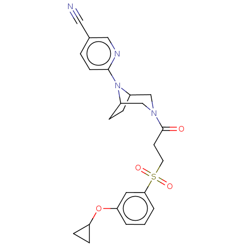 Chemical structure of BindingDB Monomer ID 616917
