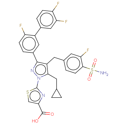 Chemical structure of BindingDB Monomer ID 616922