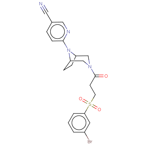Chemical structure of BindingDB Monomer ID 616923