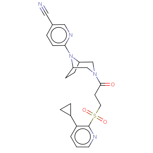 Chemical structure of BindingDB Monomer ID 616926