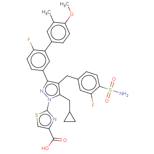 Chemical structure of BindingDB Monomer ID 616939