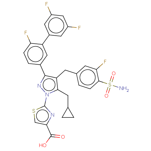 Chemical structure of BindingDB Monomer ID 616945