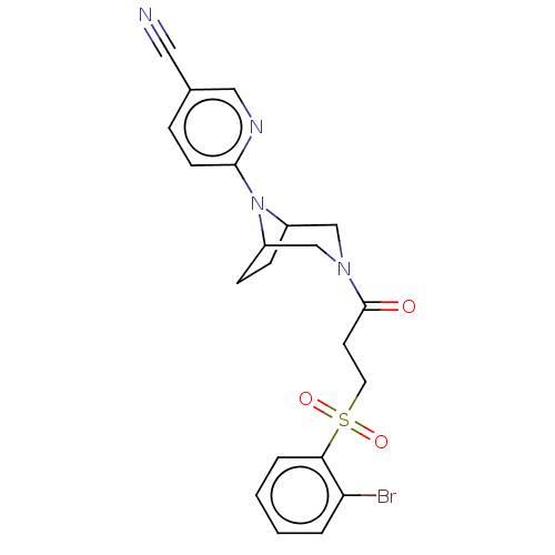 Chemical structure of BindingDB Monomer ID 616950