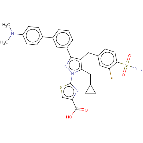 Chemical structure of BindingDB Monomer ID 616967