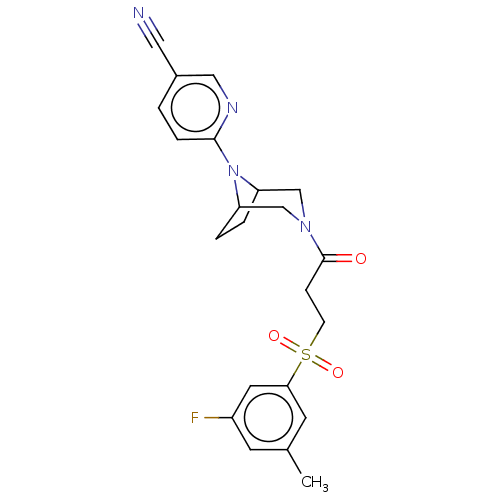 Chemical structure of BindingDB Monomer ID 616972