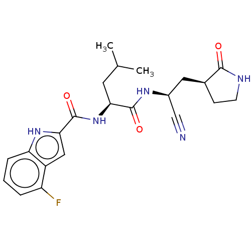 Chemical structure of BindingDB Monomer ID 616986
