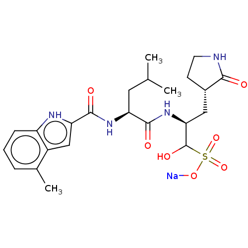 Chemical structure of BindingDB Monomer ID 617016