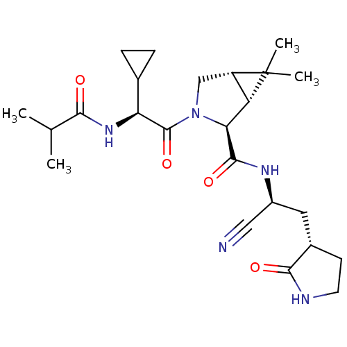 Chemical structure of BindingDB Monomer ID 617071