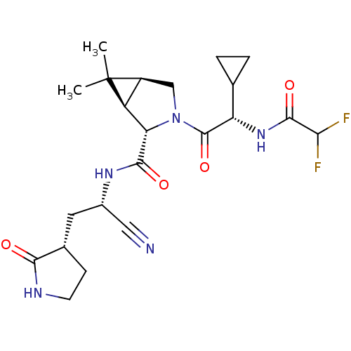Chemical structure of BindingDB Monomer ID 617073