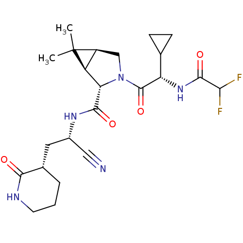 Chemical structure of BindingDB Monomer ID 617074