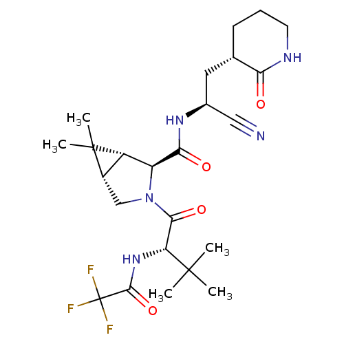 Chemical structure of BindingDB Monomer ID 617076