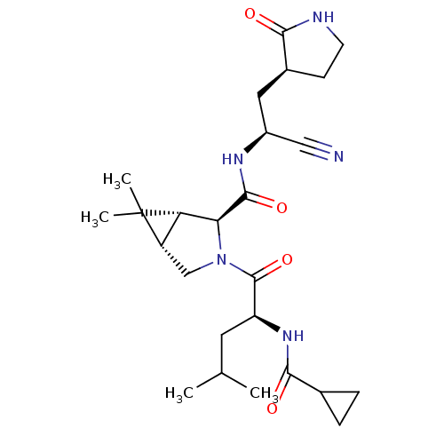 Chemical structure of BindingDB Monomer ID 617097
