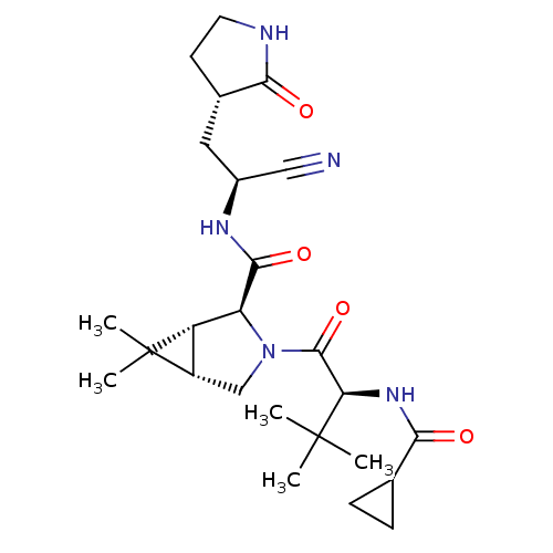 Chemical structure of BindingDB Monomer ID 617100