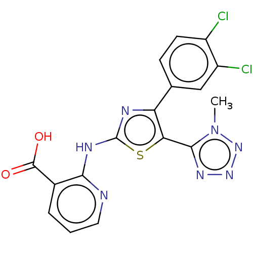 Chemical structure of BindingDB Monomer ID 617292