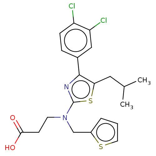 Chemical structure of BindingDB Monomer ID 617296