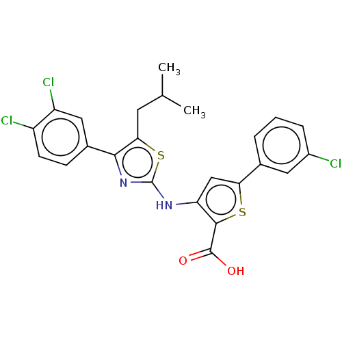 Chemical structure of BindingDB Monomer ID 617342