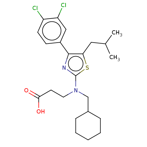 Chemical structure of BindingDB Monomer ID 617375