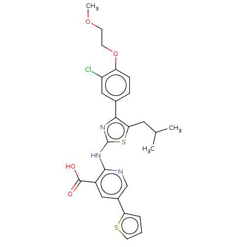 Chemical structure of BindingDB Monomer ID 617406