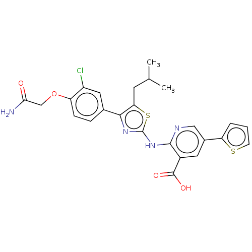 Chemical structure of BindingDB Monomer ID 617407