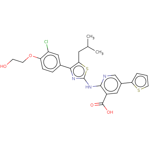 Chemical structure of BindingDB Monomer ID 617409