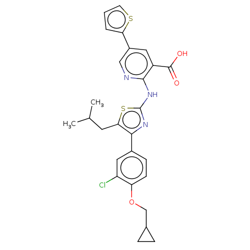 Chemical structure of BindingDB Monomer ID 617410