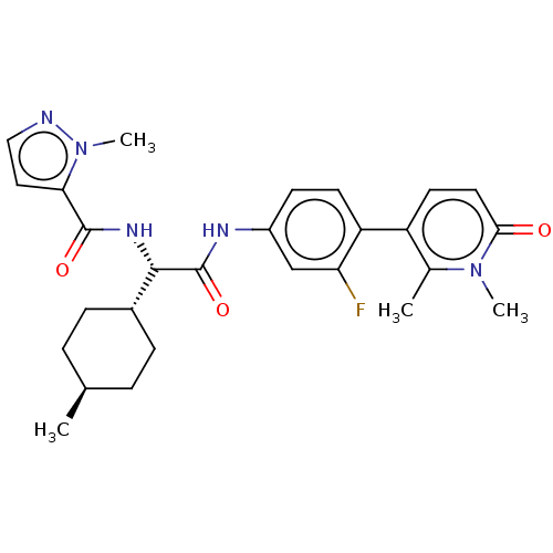 Chemical structure of BindingDB Monomer ID 617534