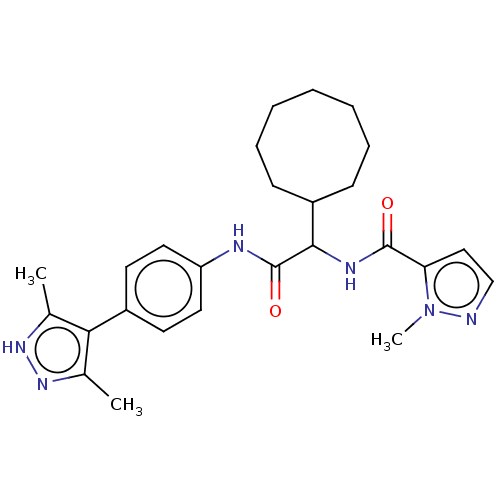 Chemical structure of BindingDB Monomer ID 617555