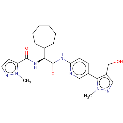 Chemical structure of BindingDB Monomer ID 617633