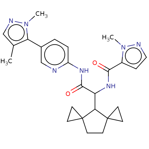 Chemical structure of BindingDB Monomer ID 617671