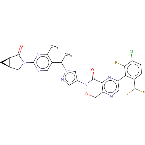 Chemical structure of BindingDB Monomer ID 617982