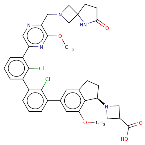 Chemical structure of BindingDB Monomer ID 618639