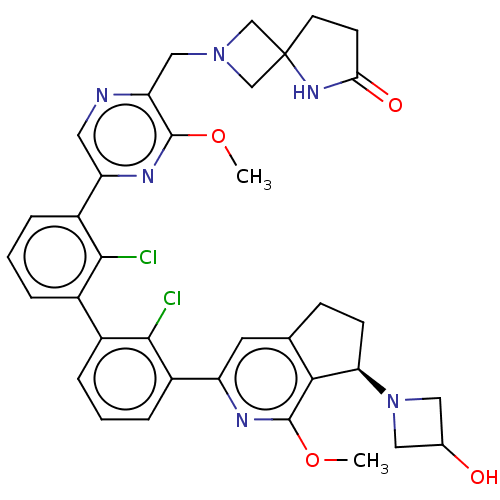 Chemical structure of BindingDB Monomer ID 618645