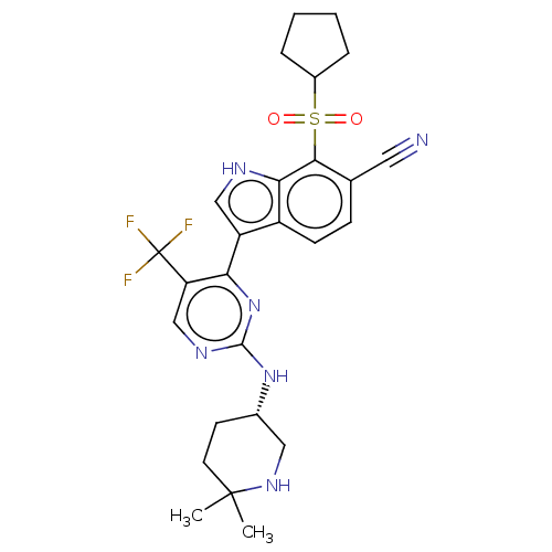 Chemical structure of BindingDB Monomer ID 619546