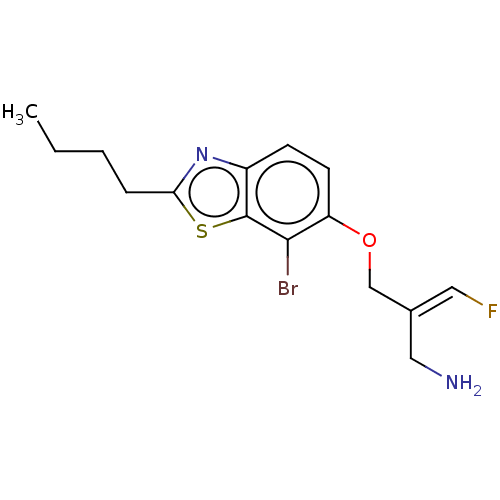 Chemical structure of BindingDB Monomer ID 619556