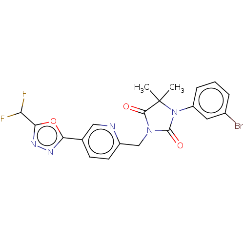 Chemical structure of BindingDB Monomer ID 619655