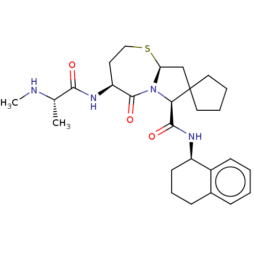 Chemical structure of BindingDB Monomer ID 620165