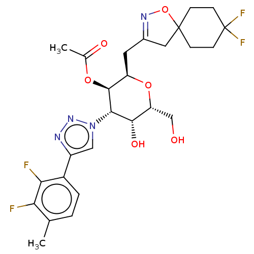 Chemical structure of BindingDB Monomer ID 620215