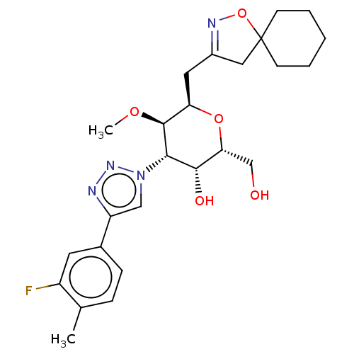Chemical structure of BindingDB Monomer ID 620288