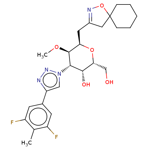 Chemical structure of BindingDB Monomer ID 620289