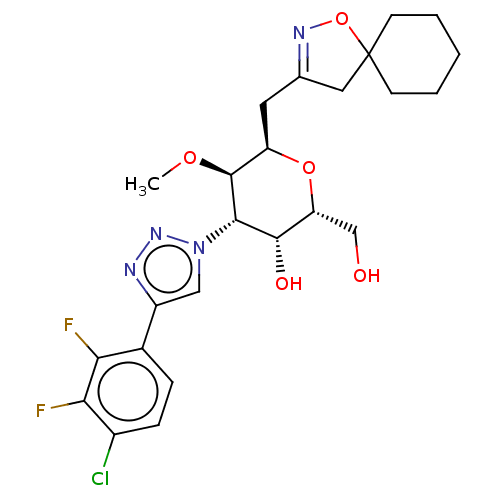 Chemical structure of BindingDB Monomer ID 620290
