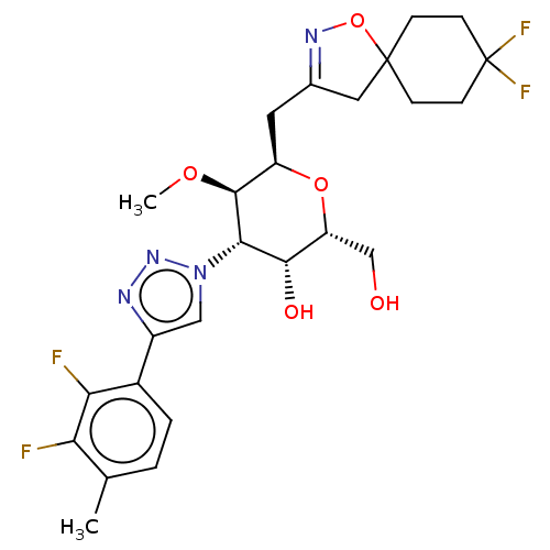 Chemical structure of BindingDB Monomer ID 620294