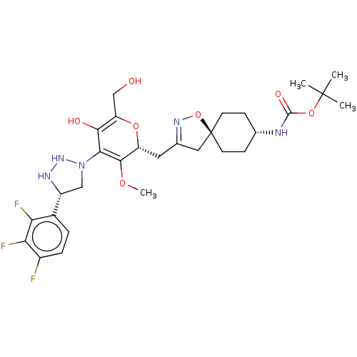 Chemical structure of BindingDB Monomer ID 620309