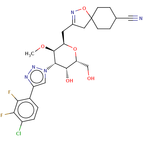 Chemical structure of BindingDB Monomer ID 620317