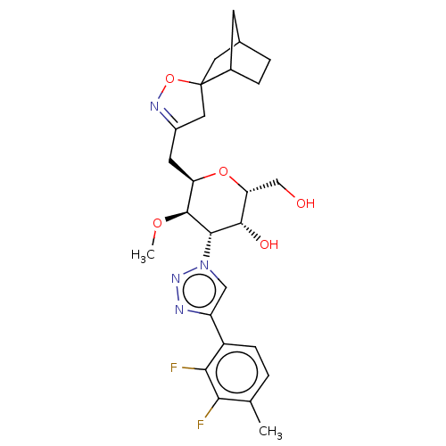 Chemical structure of BindingDB Monomer ID 620349
