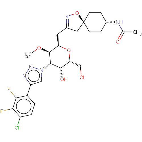 Chemical structure of BindingDB Monomer ID 620357
