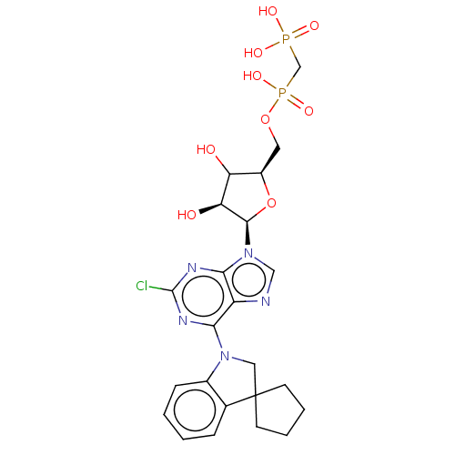 Chemical structure of BindingDB Monomer ID 620415